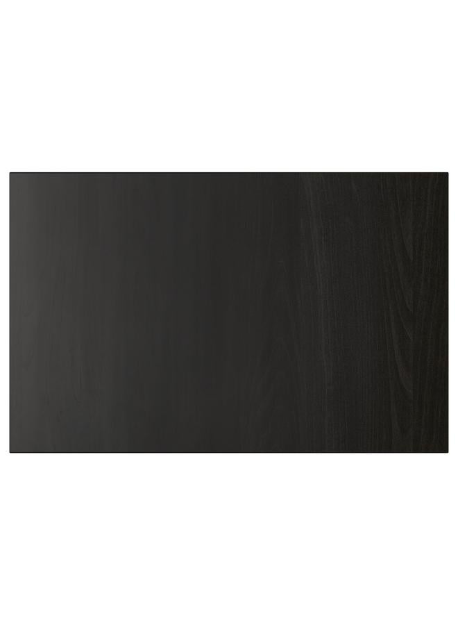 زبون واجهة باب/درج، أسود-بني، 60×38 سم - Image 1