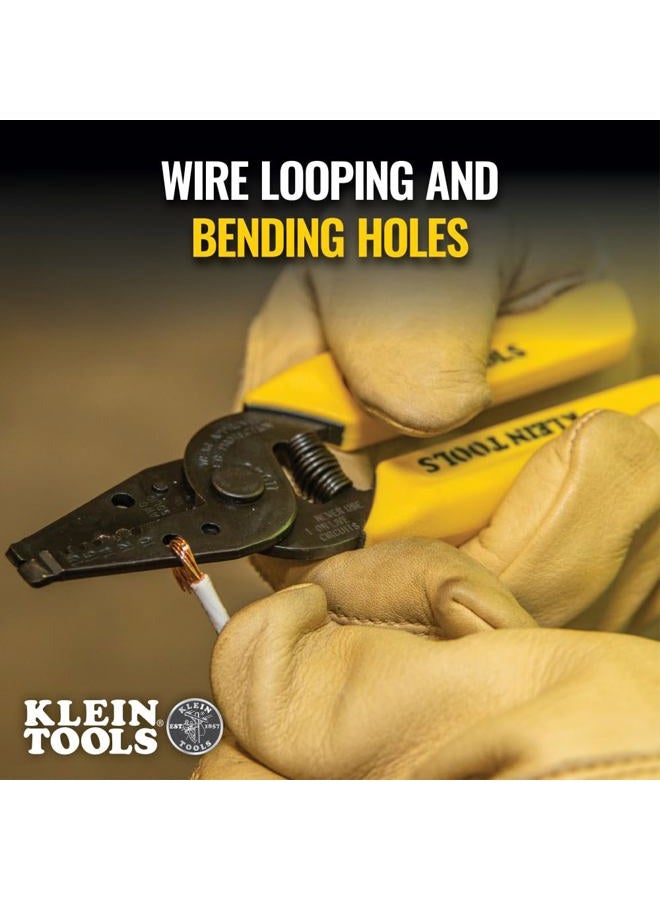 Klein Tools 11045 10-18 AWG Solid Wire Stripper and Cutter - Image 4