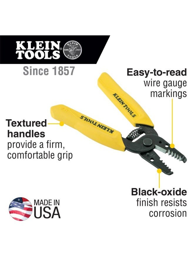 Klein Tools 11045 10-18 AWG Solid Wire Stripper and Cutter - Image 3