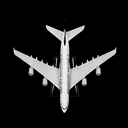 24-Hours Singapore Airlines A380 Alloy Metal Airplane Models Die-cast 1:400 - Image 3