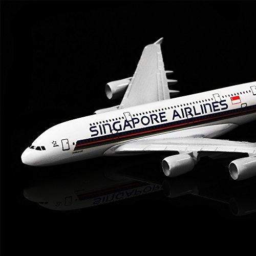 24-Hours Singapore Airlines A380 Alloy Metal Airplane Models Die-cast 1:400 - Image 4