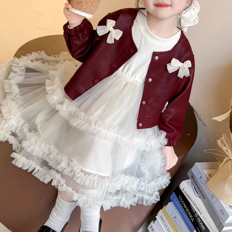 ChicPoint 2 Pcs 2-9years Girls Dress Suit - Image 3