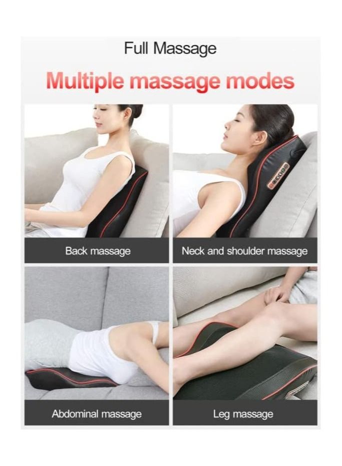 Generic Shaitsu Cervical Spine Pillow Massager Neck Waist Shoulder Lumbar Back Body Car Cushion  - Image 3