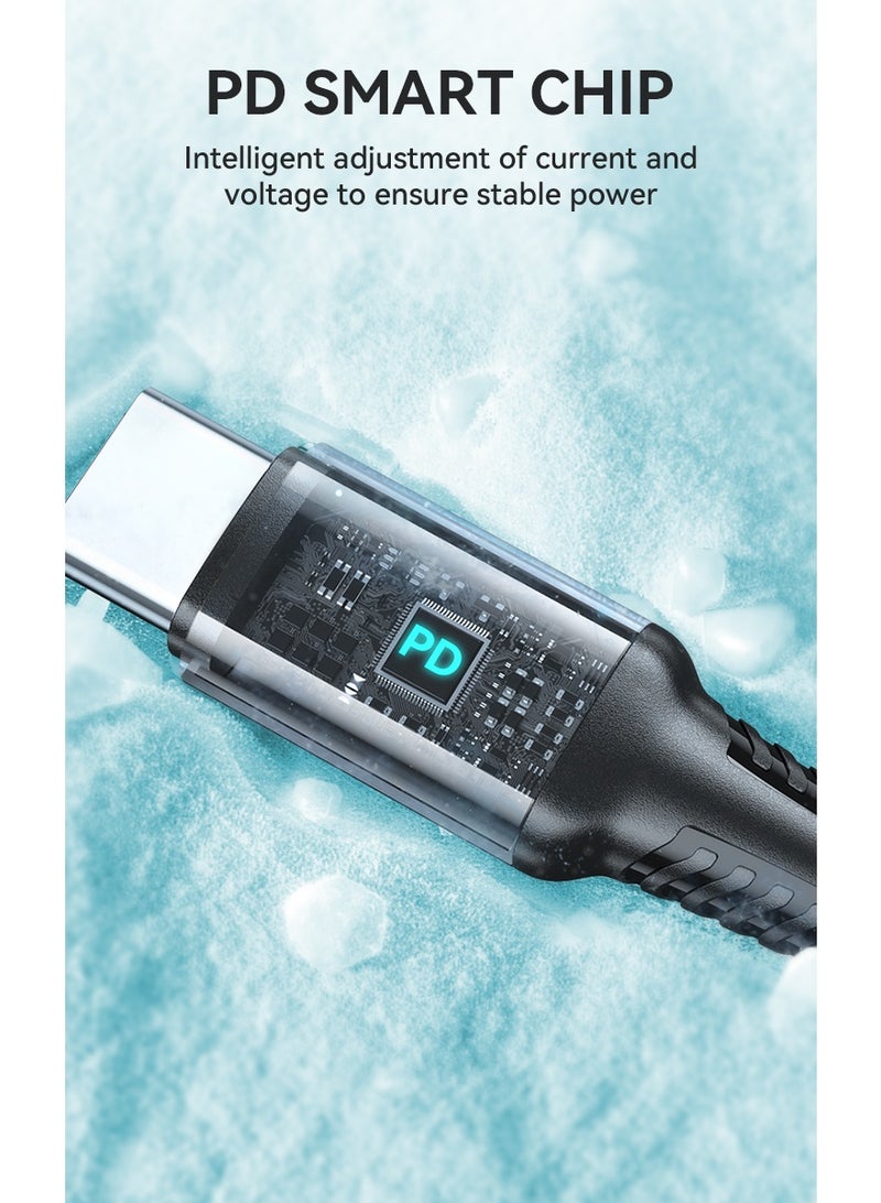 AK KEMCO Usb C To Lightning Data Cable 1 meter White for Charging and Data Transfer Type C to Lightning - Image 3