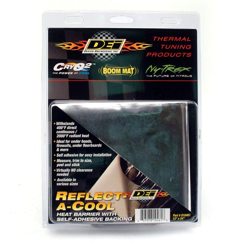 Design Engineering Design Engineering 010412 Reflect-A-Cool 36" x 48" Heat Reflective Adhesive Backed Sheets  - Image 3