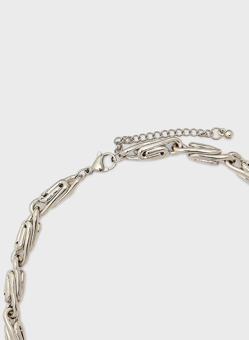 Seventy Five Twisted Chain Necklace