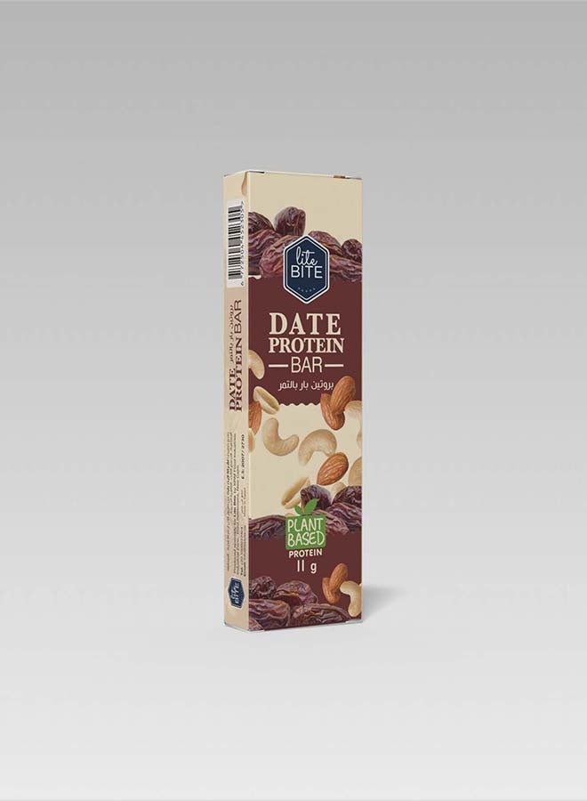 Lite Bite - Vegan Date Protein Bar with mixed nuts  - 60g