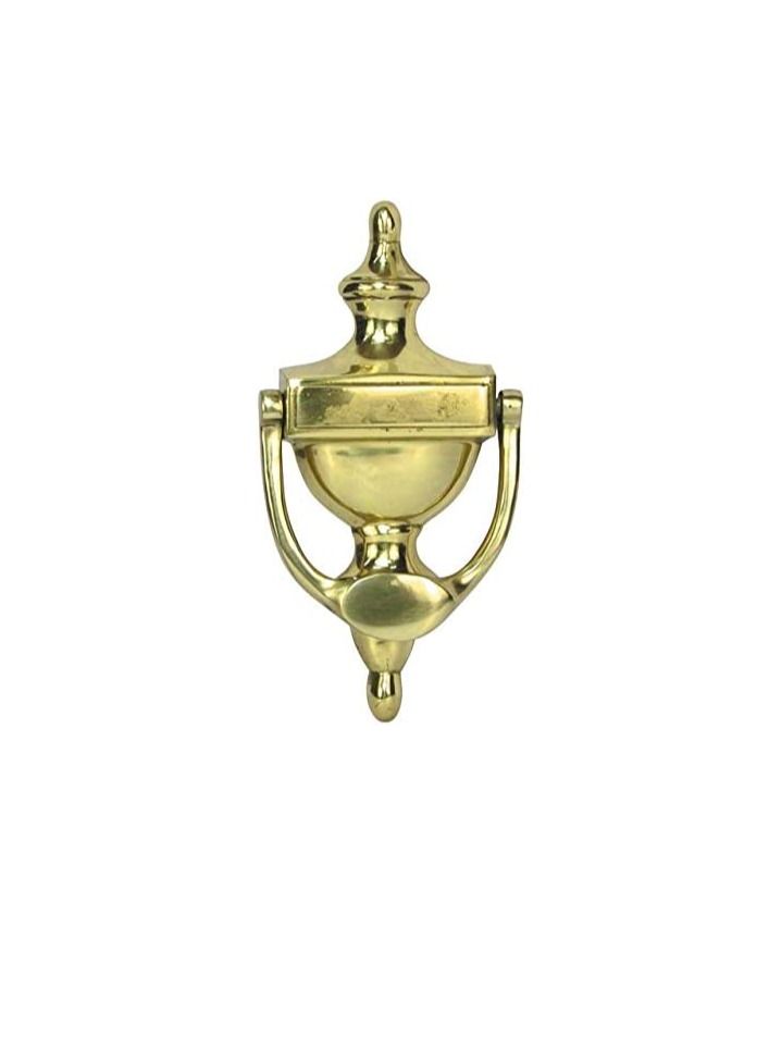 ROBUSTLINE Brass door knocker Victorian 8 Inch - Image 1