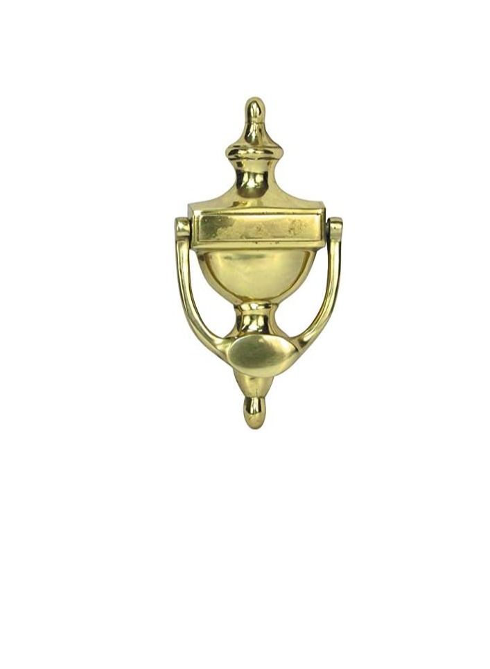 ROBUSTLINE Brass door knocker Victorian 8 Inch - Image 2