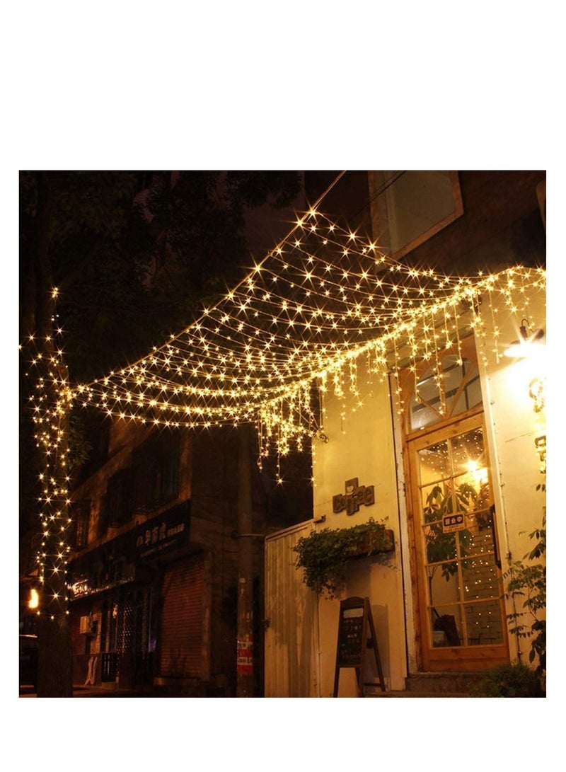 ستارة ليد يو اس بي  8 أوضاع للتحكم عن بعد للديكور الداخلي والخارجي اضاءه اصفر - Image 5