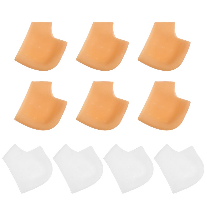5 Pairs of Feet Anti-wearing Covers Protective Heel Cushions Feet Care Protector - Image 1