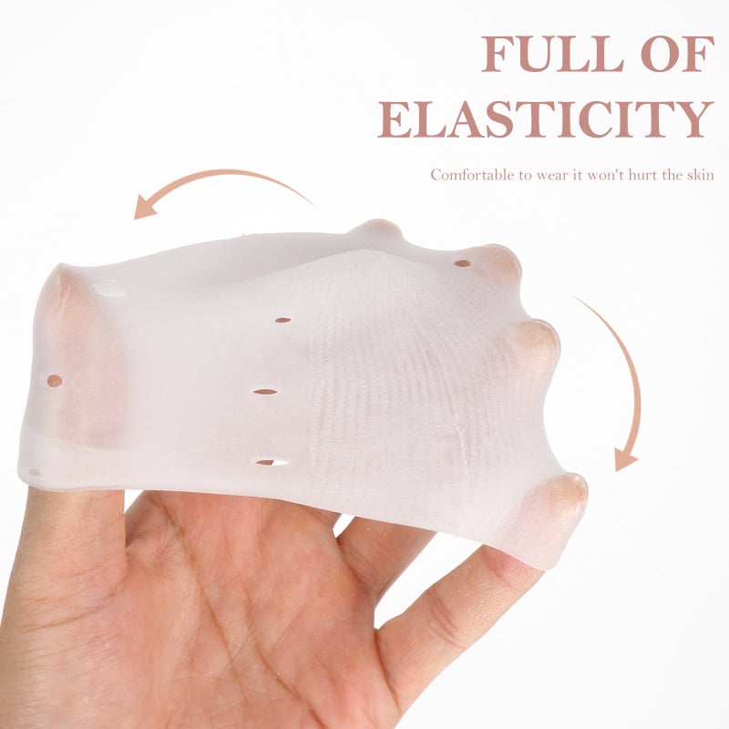 5 Pairs of Feet Anti-wearing Covers Protective Heel Cushions Feet Care Protector - Image 3