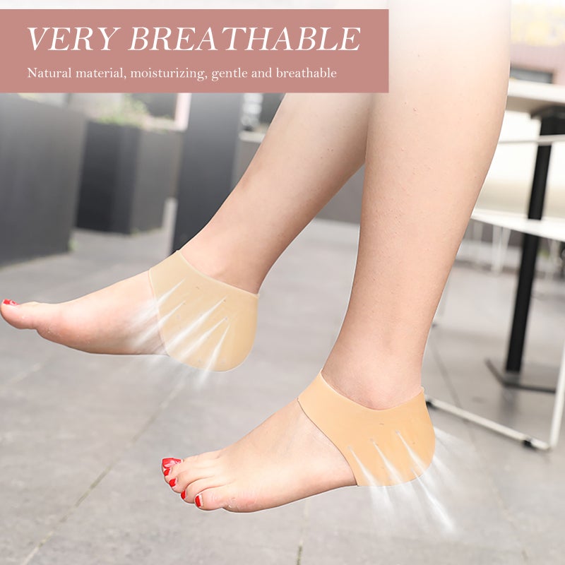 5 Pairs of Feet Anti-wearing Covers Protective Heel Cushions Feet Care Protector - Image 5