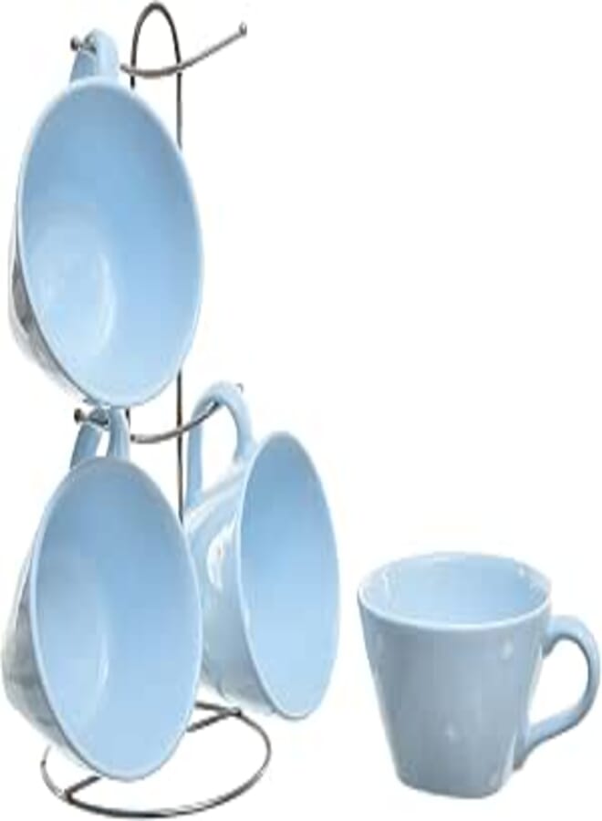 Flora soup mag with stand shopy porcelain Al Baraka