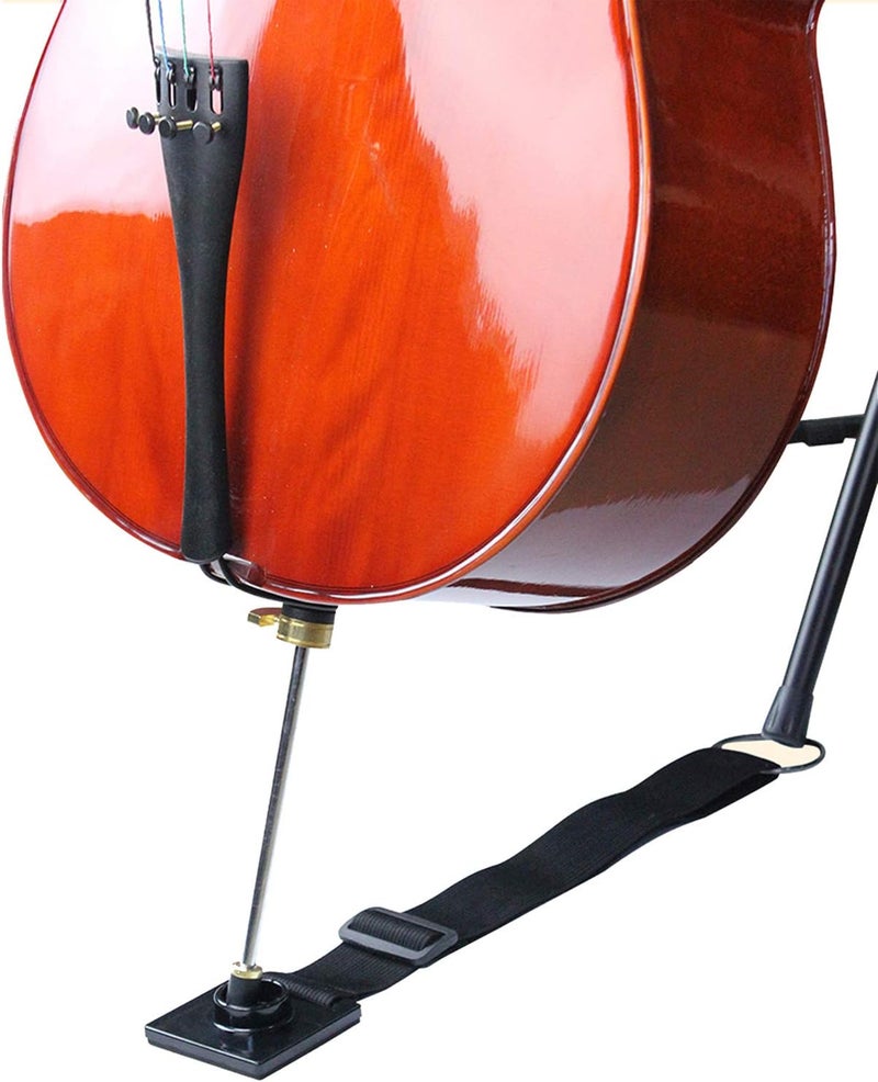 Farcaya Cello Endpin Anchor Non-slip Stopper Rest Holder Stand Antiskid Device Adjustable Strap with Thick Pad - Image 5