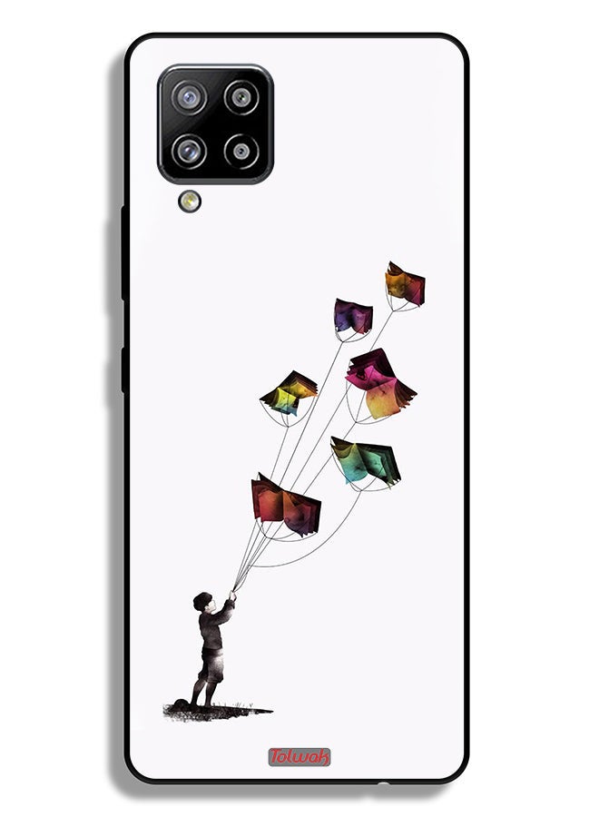 Tolwak Samsung Galaxy M42 5G Protective Case Cover Kites Of Book - Image 1