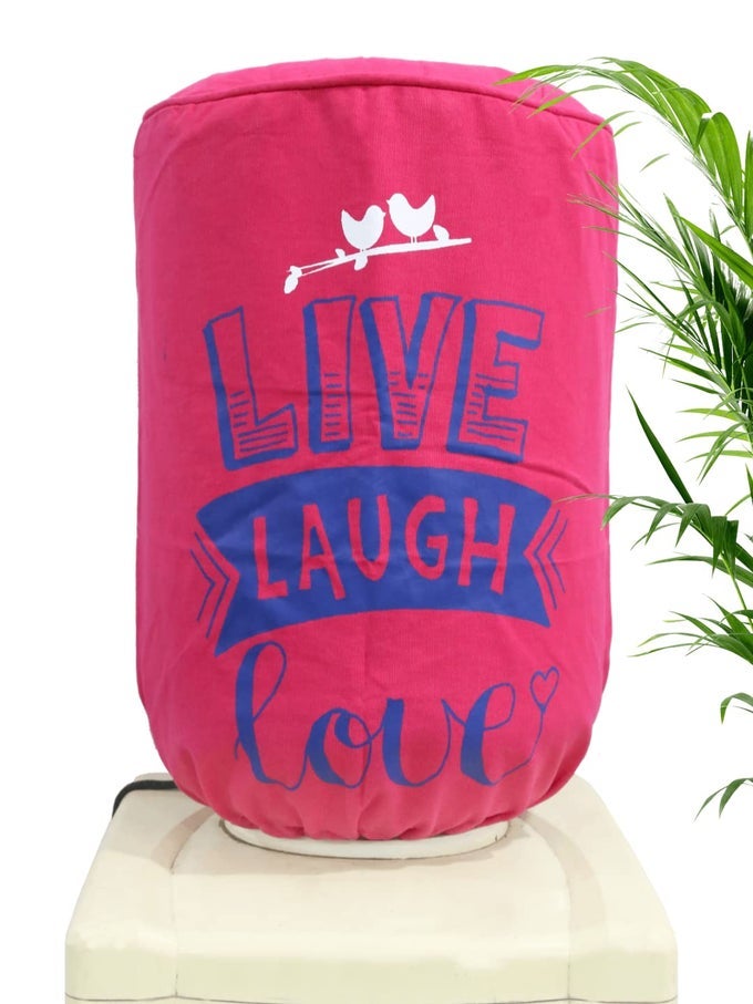 20 LITRE BOTTLE COVER 1 PC | BOTTLE PROTECTOR | LACE CLOSURE AT BOTTOM | MACHINE WASHABLE | ENVIRONMENTALLY FRIENDLY | DIGITALLY PRINTED | 42CM X 42CM X 30CM