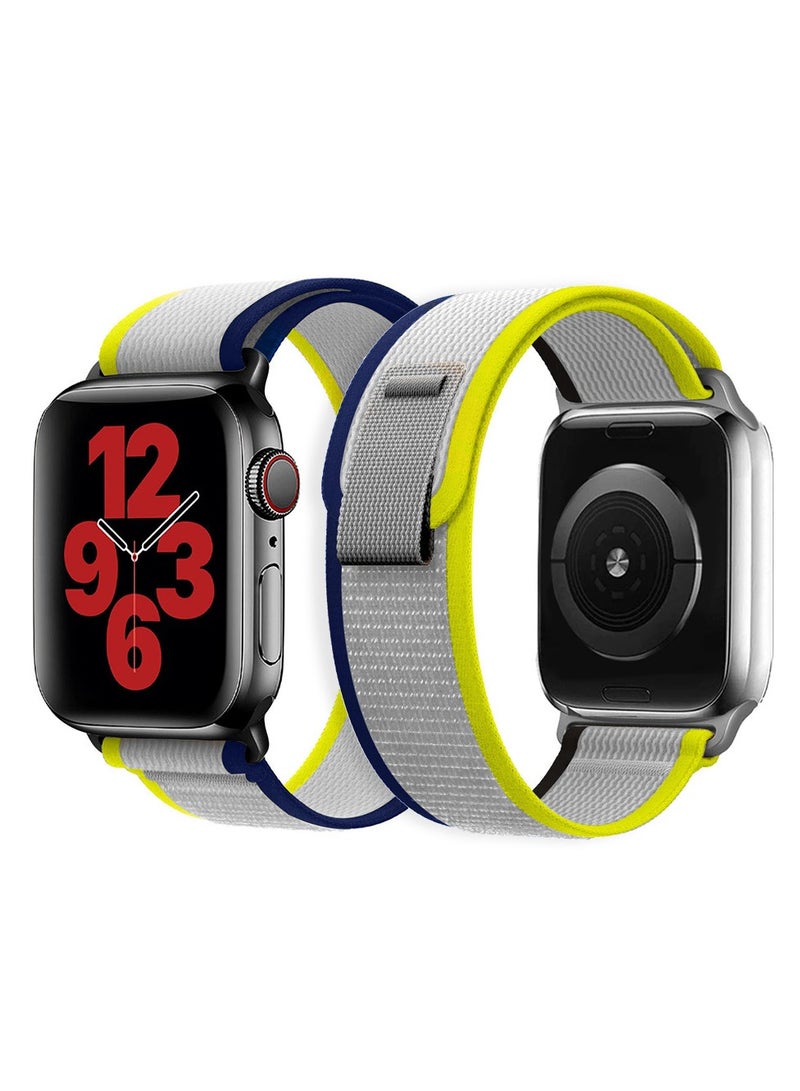Apple Watch Strap 38mm 40mm 41mm Band Trail Loop Stretchy Soft Nylon Band Adjustable Sports Strap for Apple Watch Series 7/SE/6/5/4/3/2/1  - Image 1