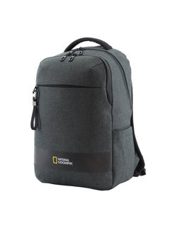 NATIONAL GEOGRAPHIC National Geographic Shadow RPET Backpack Anthracite, Durable Water Resistant Multi Compartments, RFID Pocket, Ample Storage Padded Computer Bag For Travel Business Office Men Women School University  - Image 2
