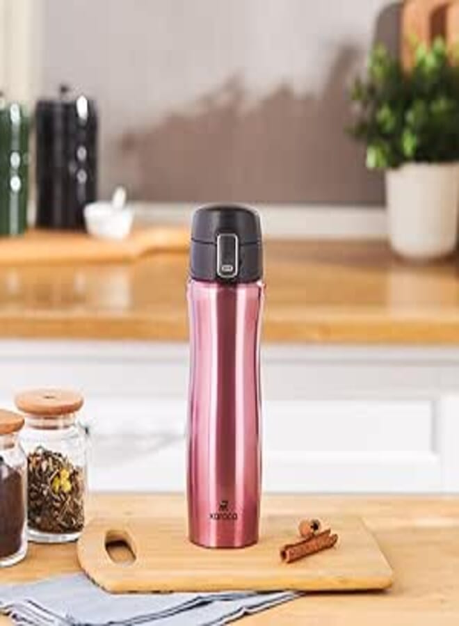 Karaca Jupiter Inox Steel Leakproof Thermos 395 Ml Rosegold