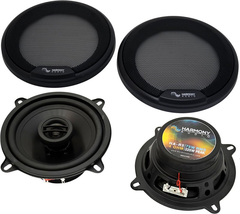 HARMONY AUDIO HA-R69 Compatible with Dodge Ram 2500/3500 03-05 Rhythm Series 6x9 450W Speakers, HA-R5 Rhythm Series 5.25" 225W Speakers, HA-726512 Speaker Harness and HA-826901 Speakers Adapter Kit - Image 4