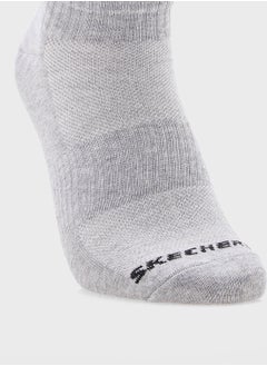 SKECHERS 3 Pack Qtr Crew Socks  - Image 5