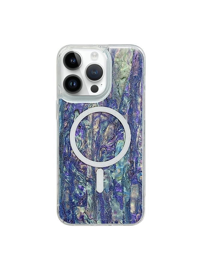S-TOP Case For iPhone 13 Pro Shell Texture Multicolor MagSafe TPU Phone Case - Image 1