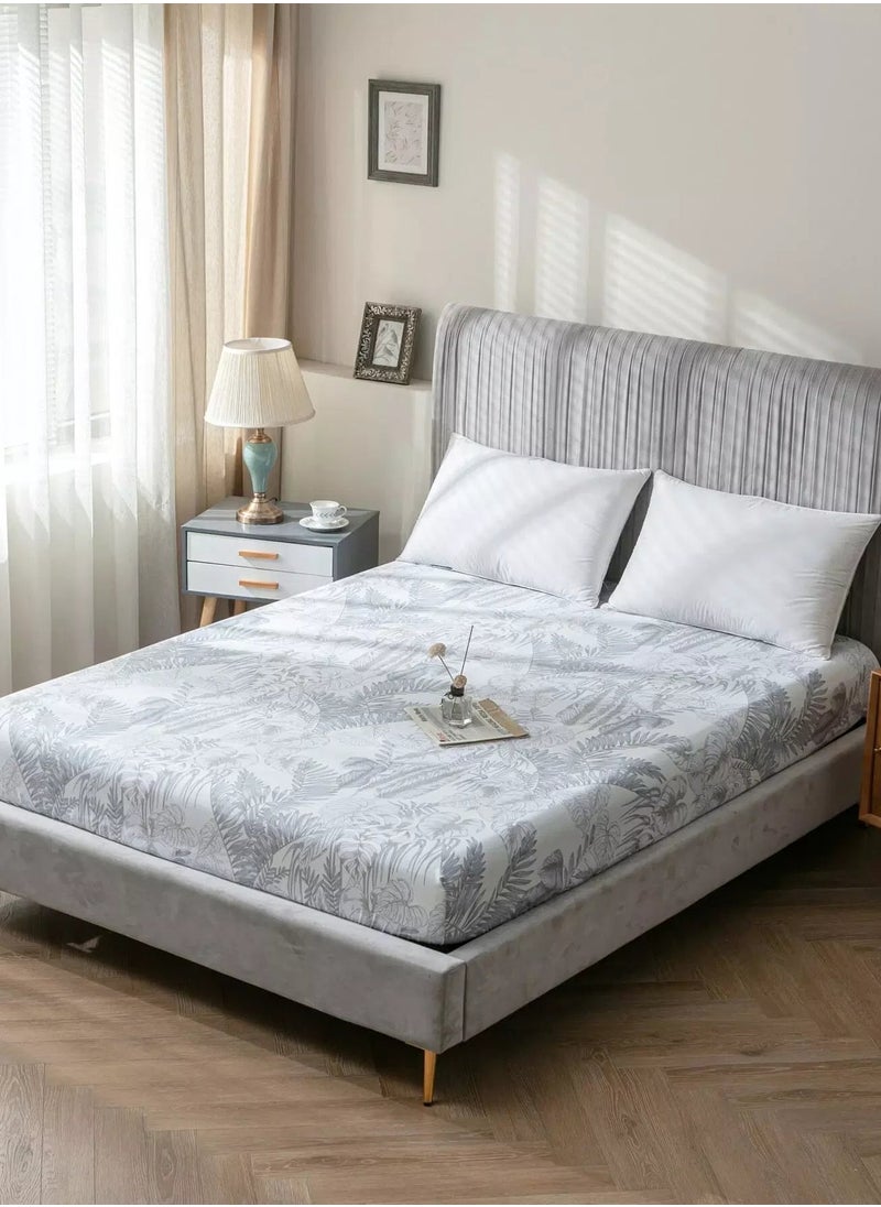 Generic Plants Print Fitted Sheet  - Image 3