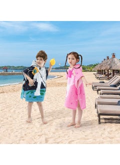 Excefore Kids Hooded Beach Towels 48 x 24inch, Super Absorbent Bath Towel Pool Towel for Boys and Girls 2-5 Years,Perfect for Bath, Pool, Beach, Astronaut Theme  - Image 5