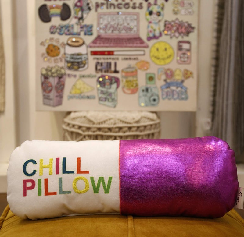 Sivya Microfiber By Home Micro Filled Shape Cute Cushion For Kids (Chill Pillow), Multicolour - Image 2