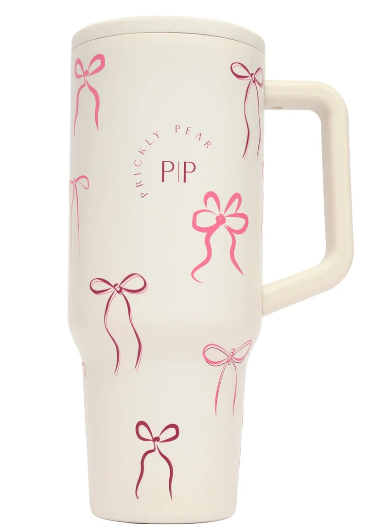 Prickly Pear Stainless Steel 30 Oz Hydrator Water Bottle 2.0 - Mulberry Bows