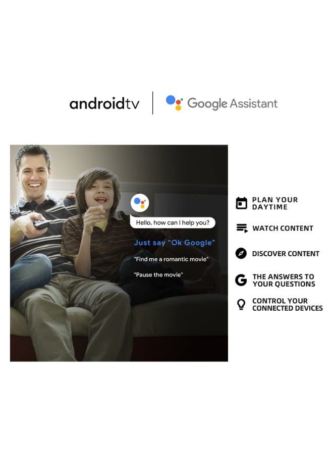 MECOOL Android 11.0 TV Box, MECOOL KM2 Plus 2GB 16GB Smart TV Box with Netflix Certified, Google Assistant Dolby Atmos, TV Box 4K Support AV1, 2.4G/5G, Ethernet, WiFi 5, BT 5.0 with Amlogic S905X4 (Black) - Image 4