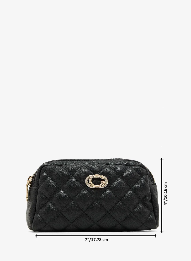 GUESS  Logo Cosmetic Bag for Women | Best Price UAE