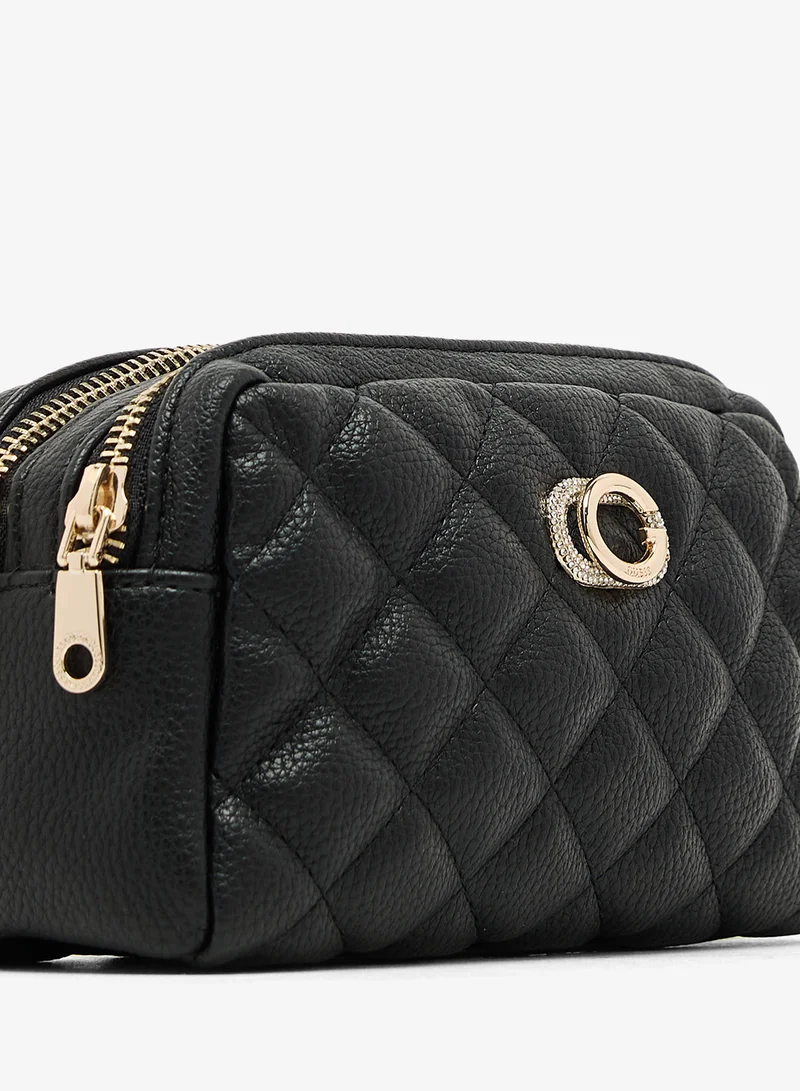 GUESS  Logo Cosmetic Bag for Women | Best Price UAE