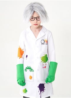 Al Aoyama Crazy Laboratory Scientist Overalls Children's Play House Professional Performance Costumes  - Image 3