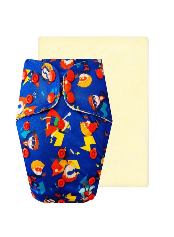 حفاضات دمبلدو إيليت القماشية مع ماصة سحرية (عبوة من قطعة واحدة) | مضادة للحساسية | قابلة لإعادة الاستخدام والغسل | سهلة التنظيف | ضرورية للاستخدام اليومي | من 3 أشهر إلى 3 سنوات | مناسبة للجنسين - Image 1