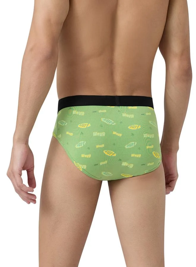 Xyxx  Pack of 2 - Men Surf Cotton Printed Briefs for Men | Best Price UAE