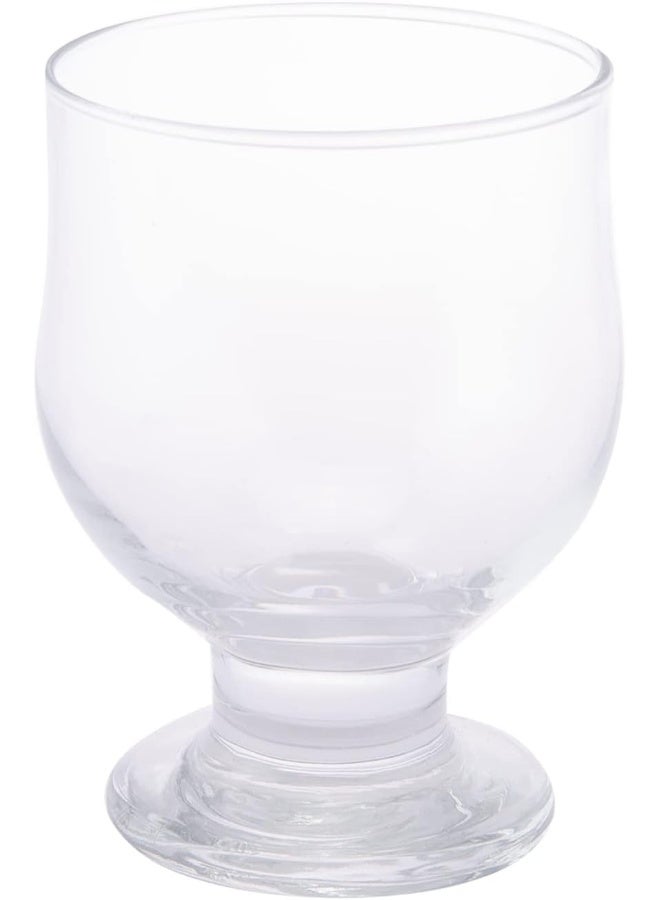 AKDC Bloom Stem Glass 6Pcs L(8CM) XW(8CM) XH(11CM) Transparent - Image 3