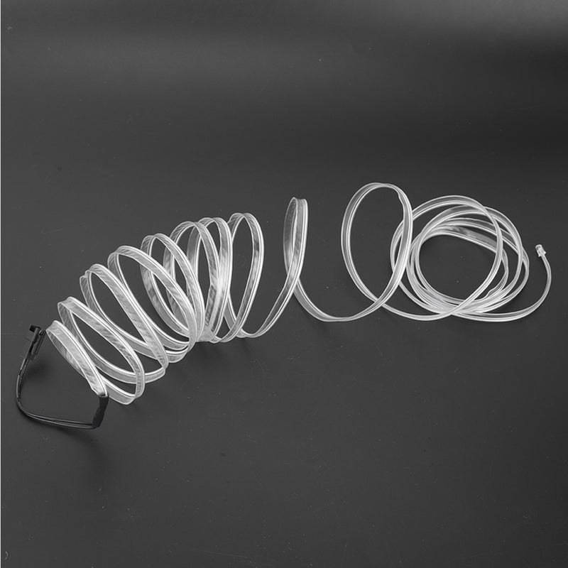 Car Decorative Light Strip: 4 Meter Blue Bendable Cuttable - Waterproof Radiation-Free Low Energy Consumption Car Interior Light for Car Dashboard Door Seat Console Decoration - Image 5