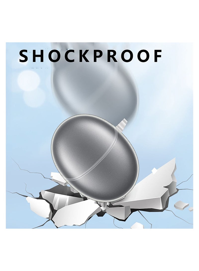 SYOSI حافظة شفافة متوافقة مع Huawei FreeBuds 5، غطاء واقٍ لسماعات الرأس، غطاء خفيف الوزن من مادة TPU الناعمة الرقيقة مع حلقة تثبيت مضادة للضياع، نحيف، مضاد للسقوط، ليس من السهل اتساخه - Image 3