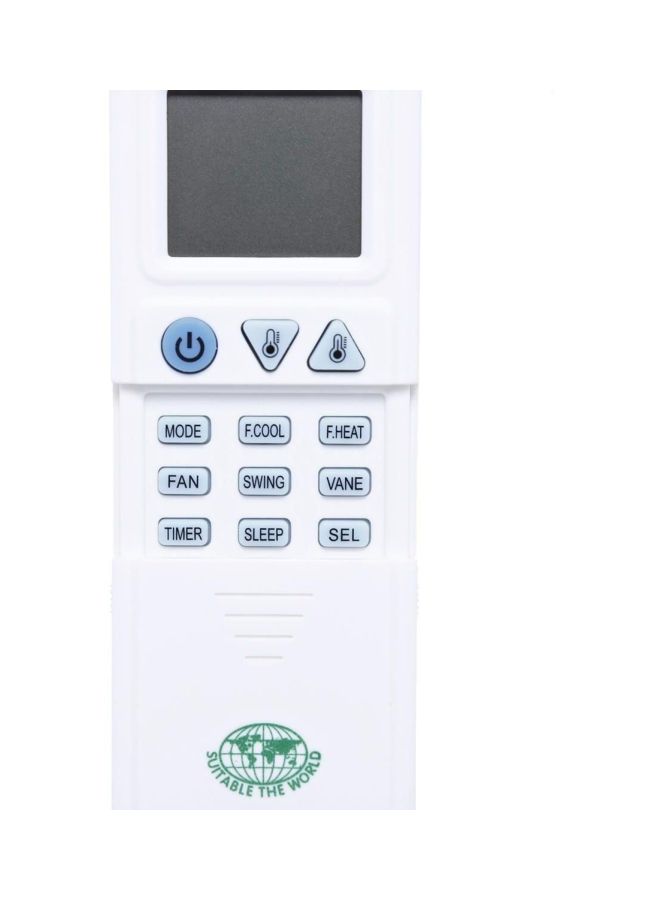 NIBEMINENT Air-Conditioner Remote Control For Mitsubishi White  - Image 4