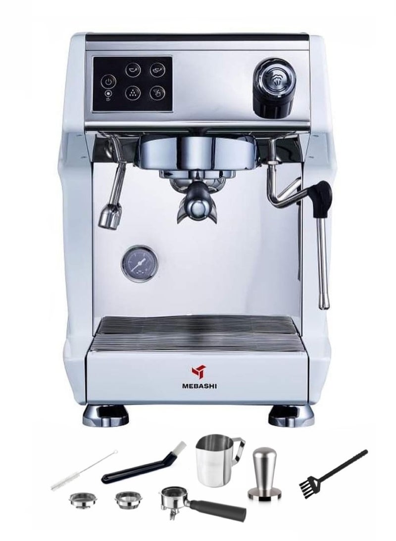 Mebashi Commercial Coffee Machine With Dual Boiler