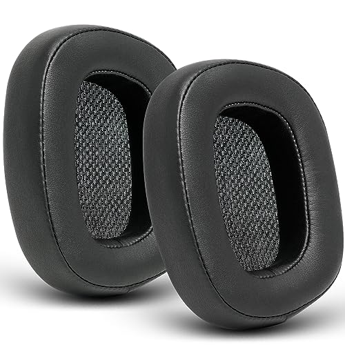 G GVOEARS Replacement Ear Pads for G933, Ear Cushions Compatible with Logitech G231, G433,G432, G533, G633, G635, G933, G935 Headphones, Premium Protein Leather Softer Memory Foam (Leather) - Image 1