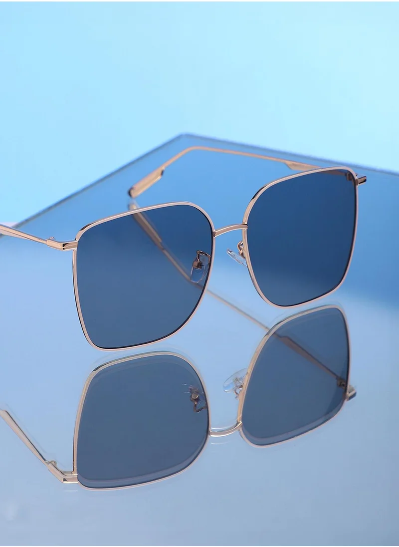 Haute Sauce Full Rim Oversized Sunglasses