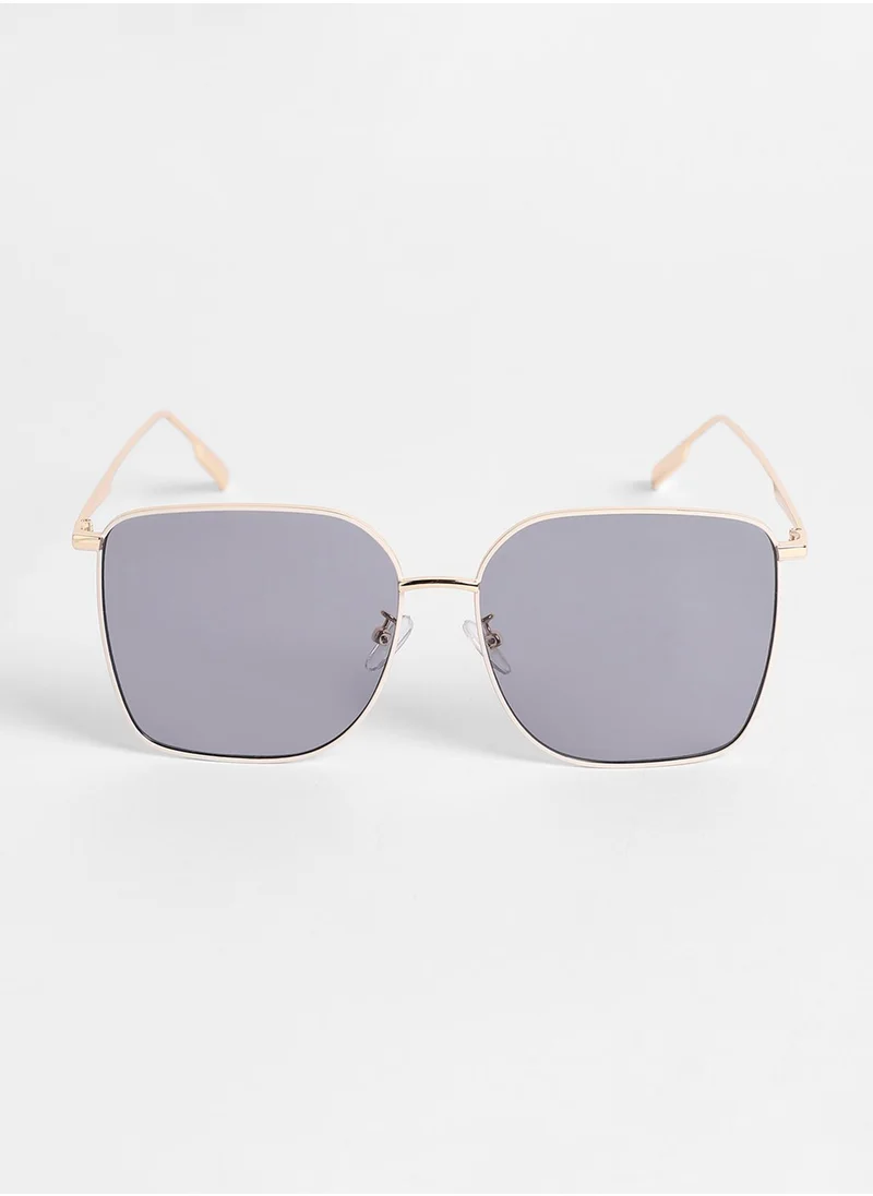 Haute Sauce Full Rim Oversized Sunglasses