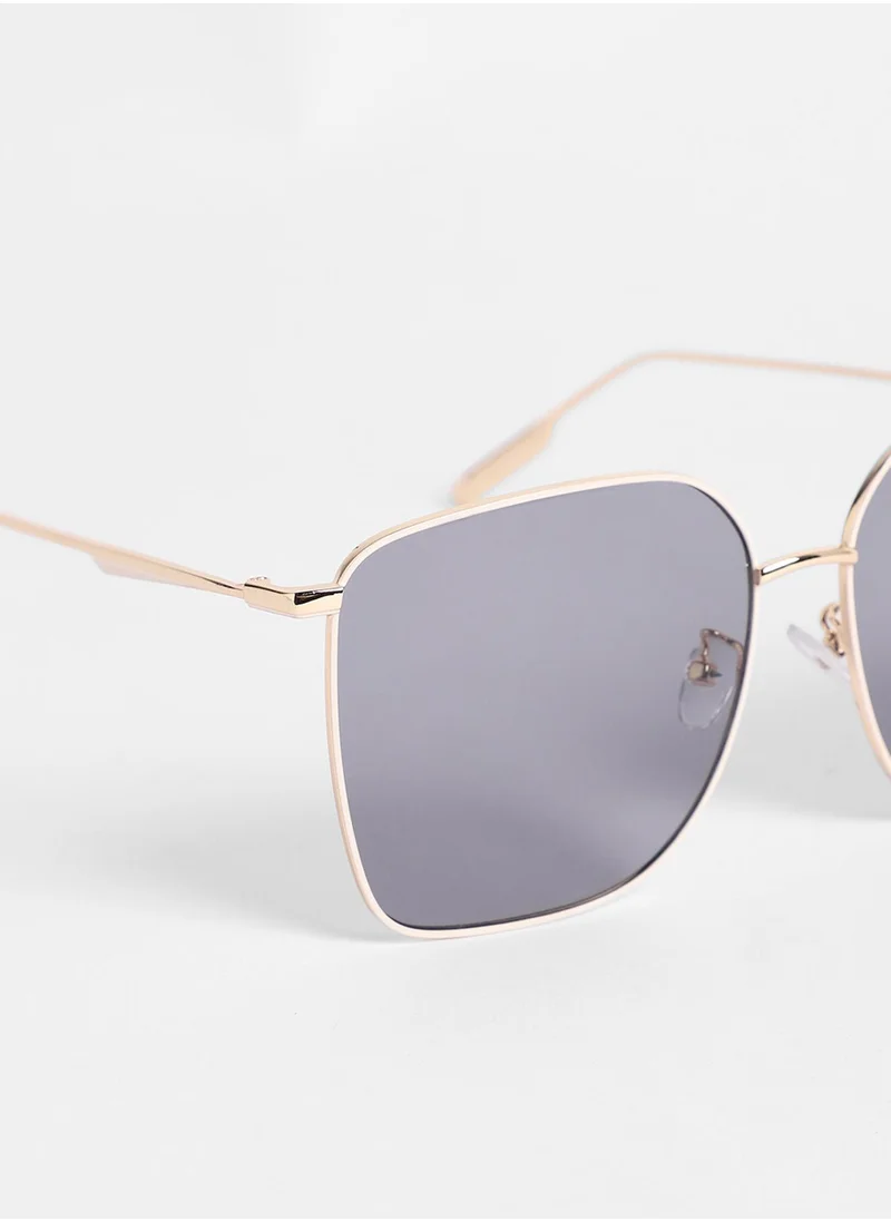 Haute Sauce Full Rim Oversized Sunglasses