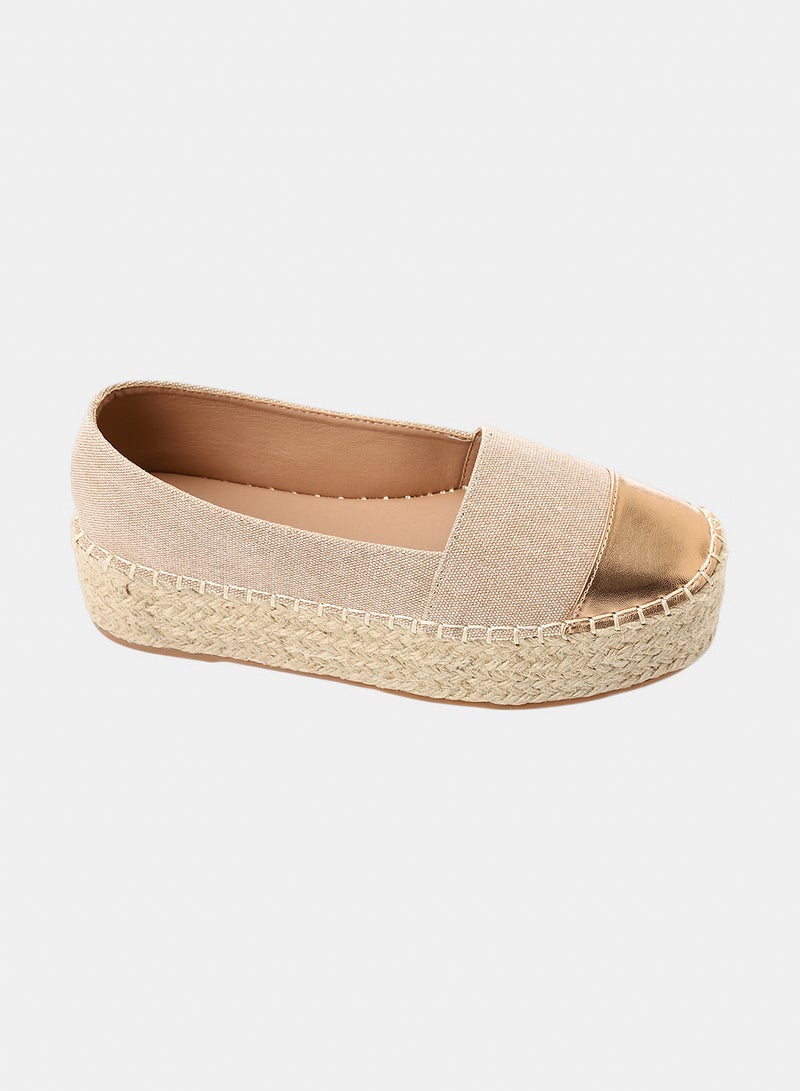 Dejavu Shoes JAL-DJTX-009  Canvas Espadrille Flats For Women - Image 1