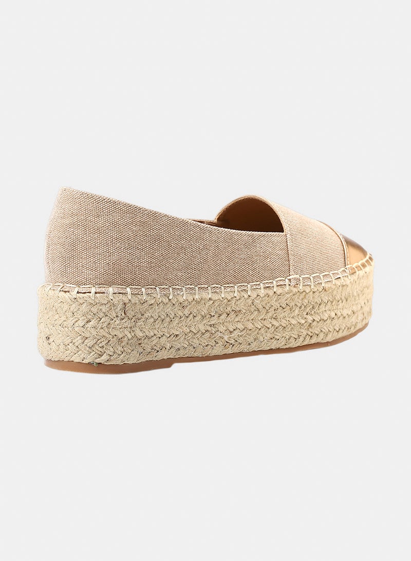 Dejavu Shoes JAL-DJTX-009  Canvas Espadrille Flats For Women - Image 3