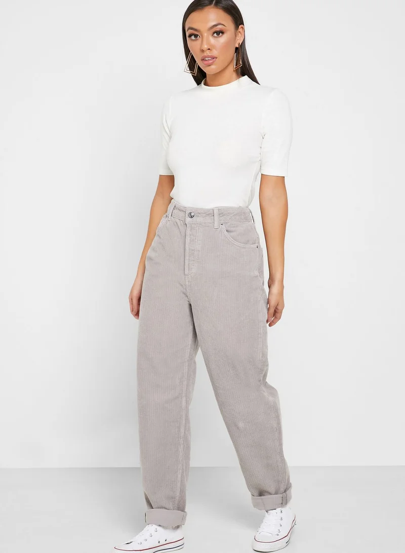 TOPSHOP Corduroy Balloon Jeans