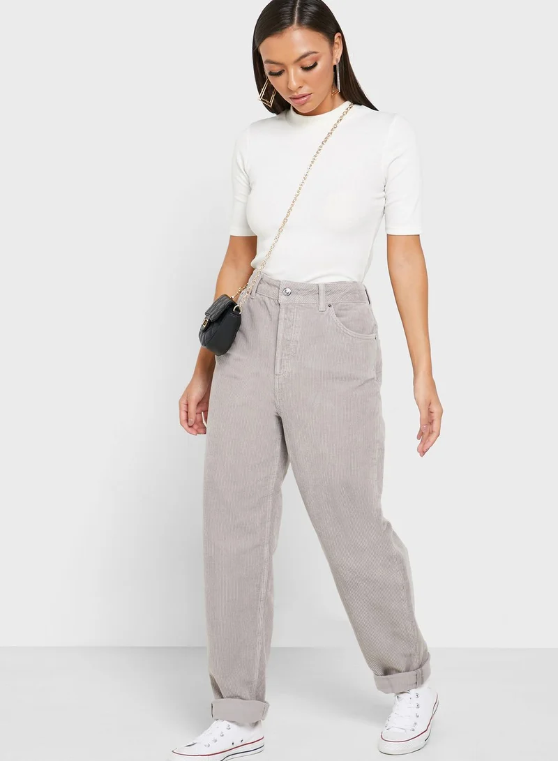 TOPSHOP Corduroy Balloon Jeans